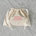 Cotton Beauty Bag - makeup dust bag