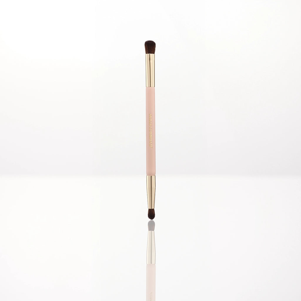 Double Sided Eye Shadow Brush - dobbeltsidet øjenskyggebørste