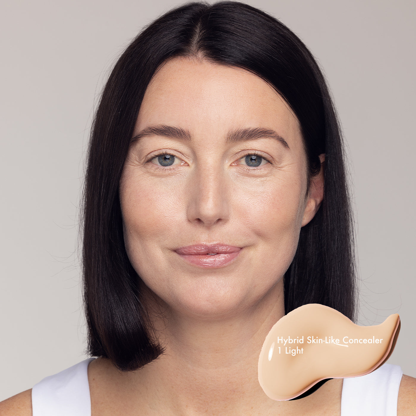 Hybrid Skin-Like Concealer - 1 Light