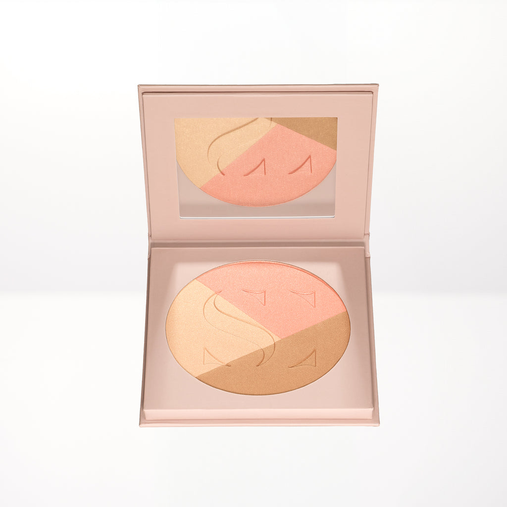 Face Palette - Luminous Peach Bronze - ansiktspalett