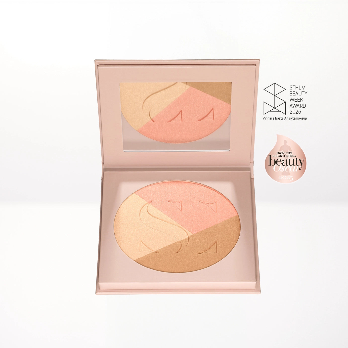 Face Palette - Luminous Peach Bronze - Ansiktspalett