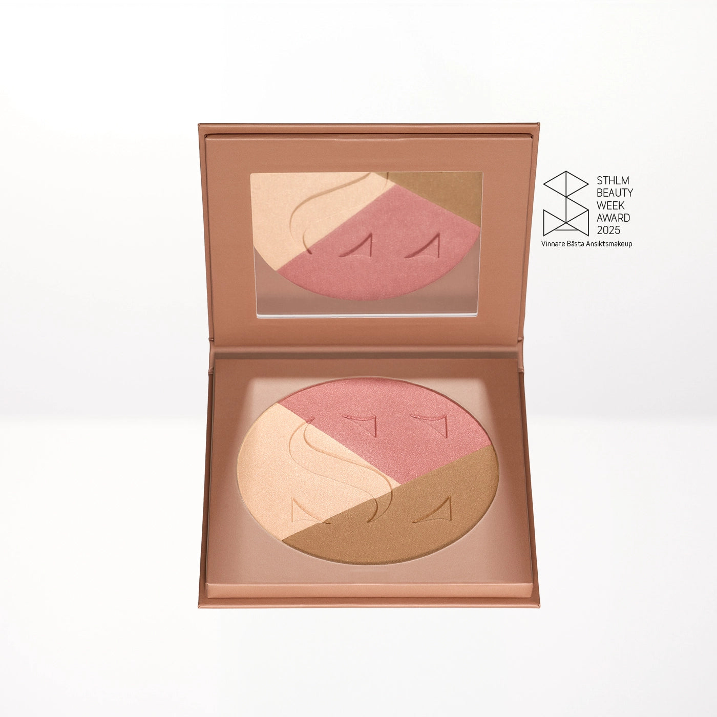 Face Palette - Luminous Rose Bronze - Ansiktspalett