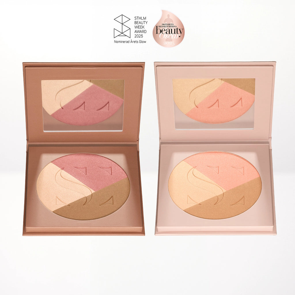 The Glow Duo - ansiktspaletter