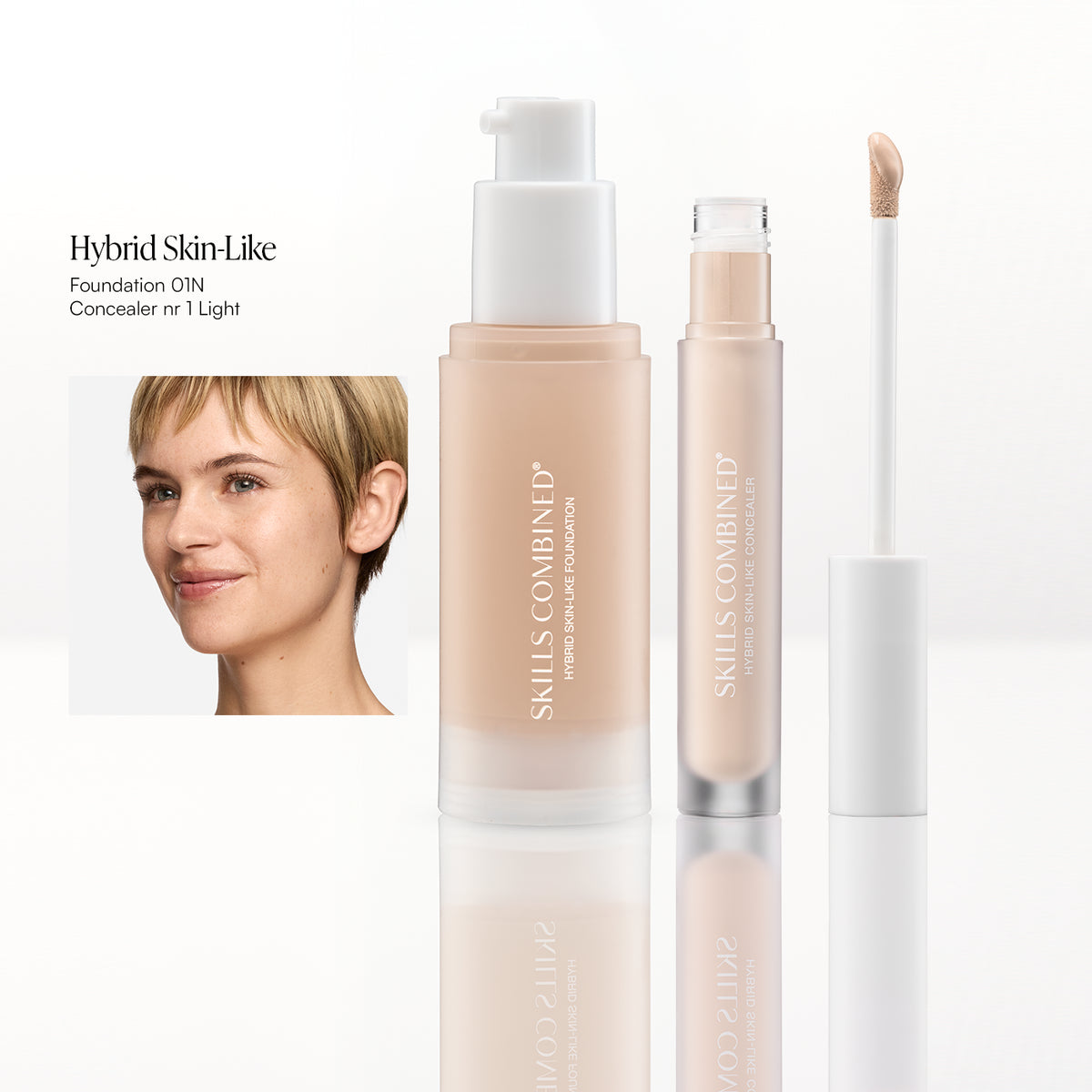 Hybrid Skin-Like Foundation - 01N