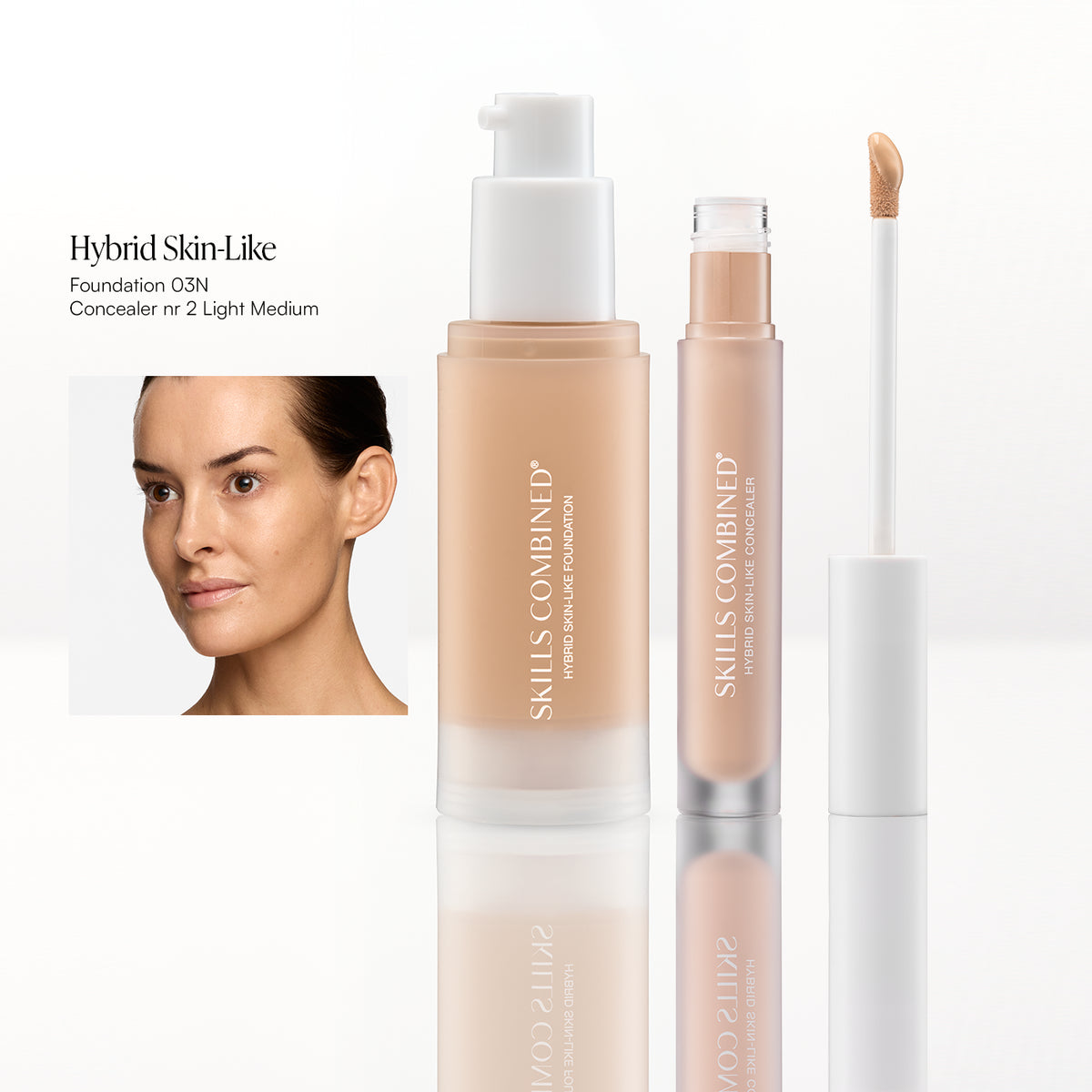 Hybrid Skin-Like Foundation - 03N