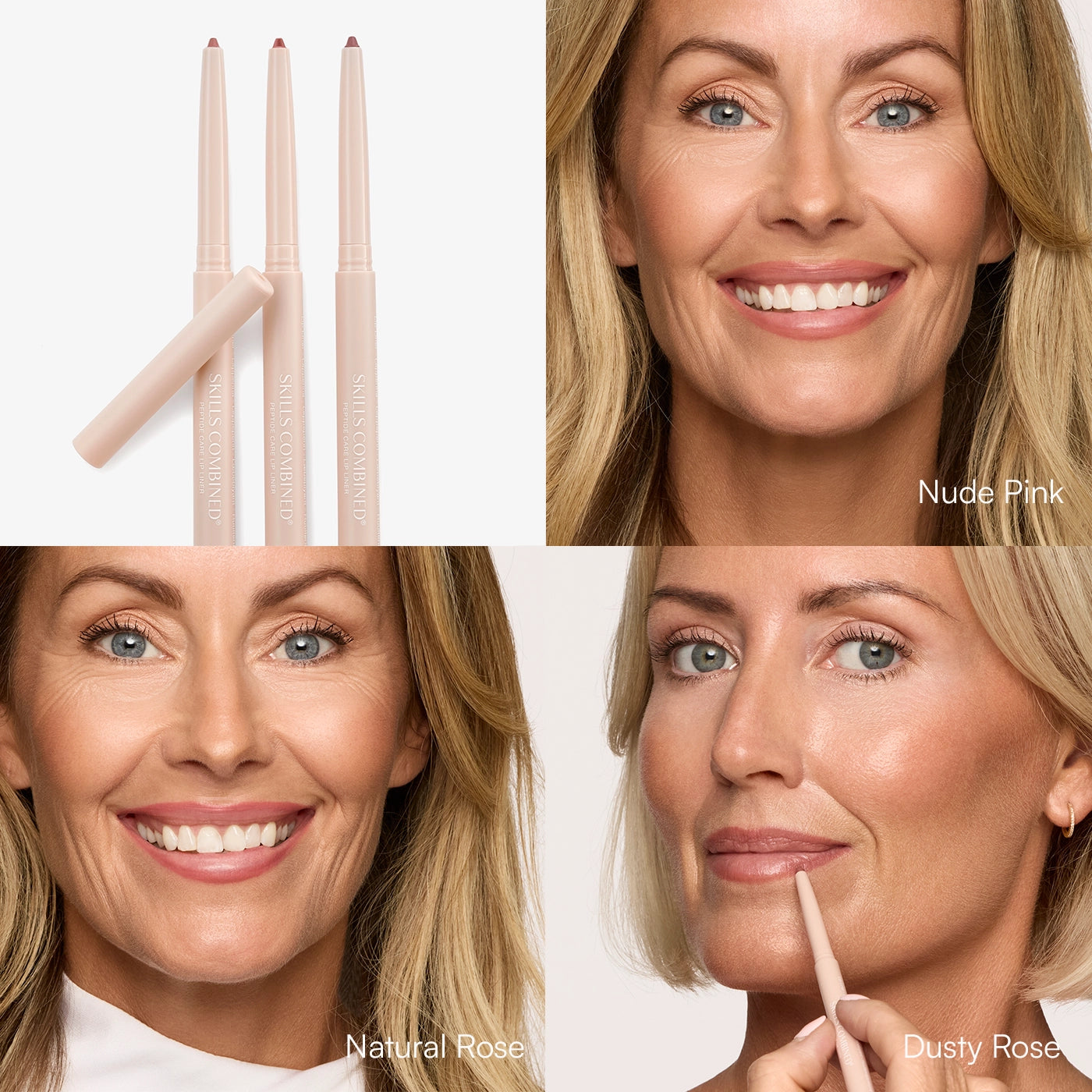 Peptide Care Lip Liner - 3 pack - läppennor