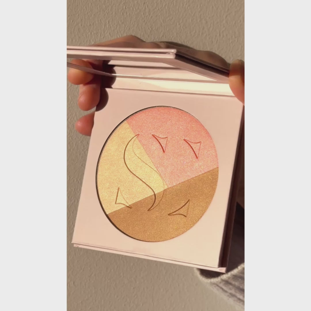 Face Palette - Luminous Peach Bronze - Ansiktspalett